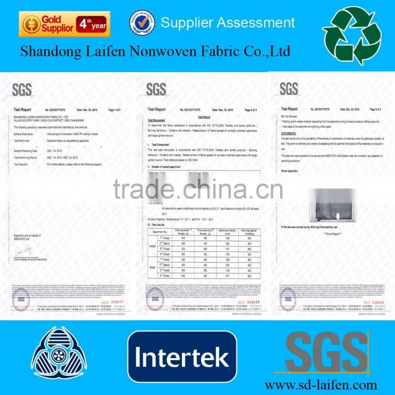 100% PP spunbonded nonwoven fabric, spunbonded Polypropylene nonwoven roll