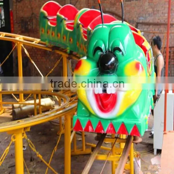 2016 professional kiddies small equipment ride and glide roller coaster