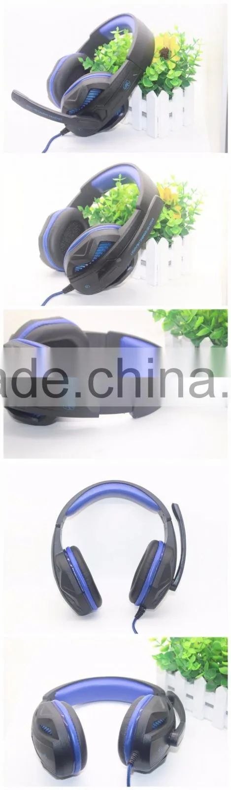2016 new arrival Professional headphone factory best price Noise canceling stereo headphones gaming headsets