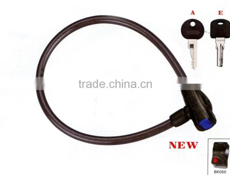 best quality bicycle spiral lock bicycle cable lock bicycle lock