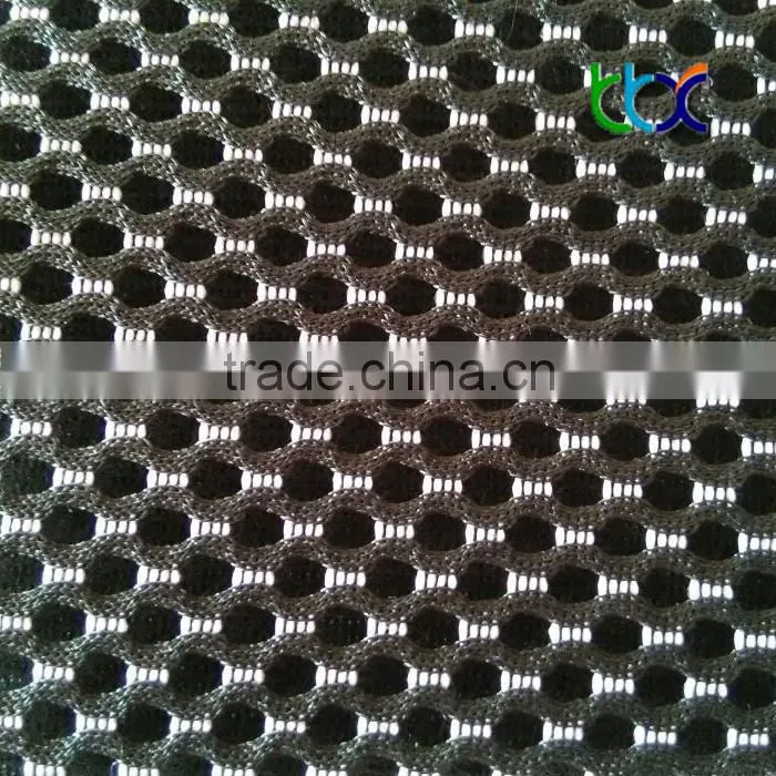Customized 2016 new fashion design 3D air mesh fabrics