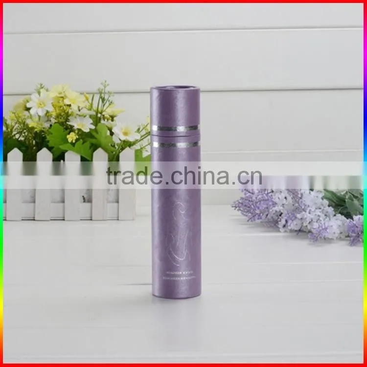 personal care paper tube e liquid 30ml essential oil bottle packing cardboard tube with hot stamping