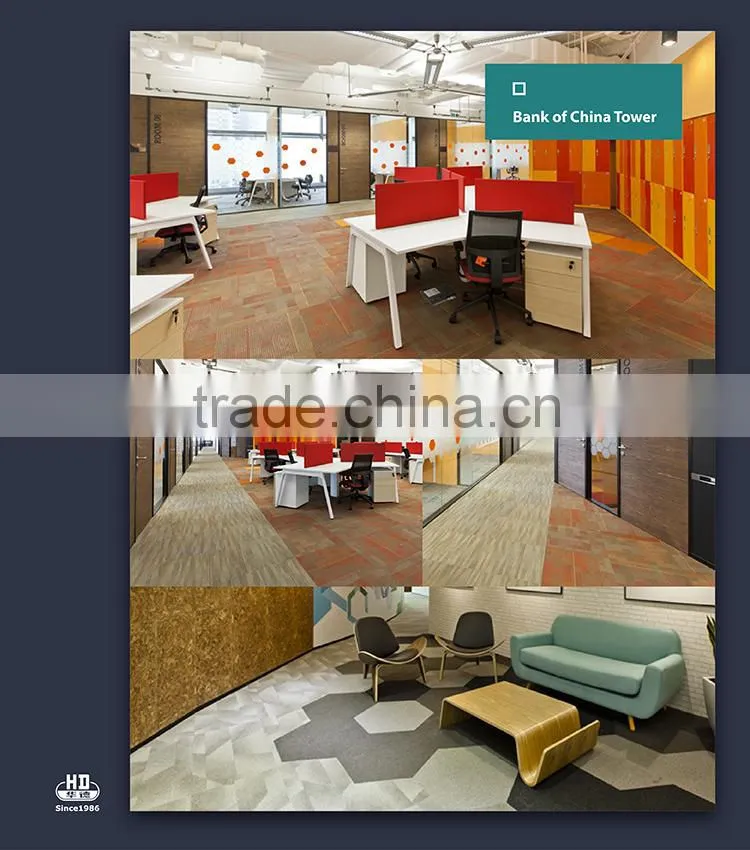 Fireproof carpet tiles 50x50, tile carpet, office style carpet puzzle