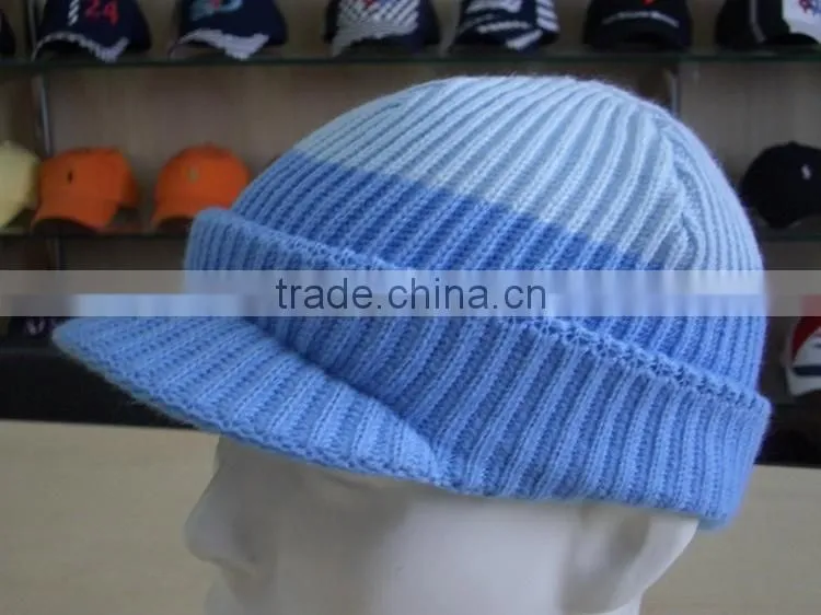 ski wool knit beanie hat