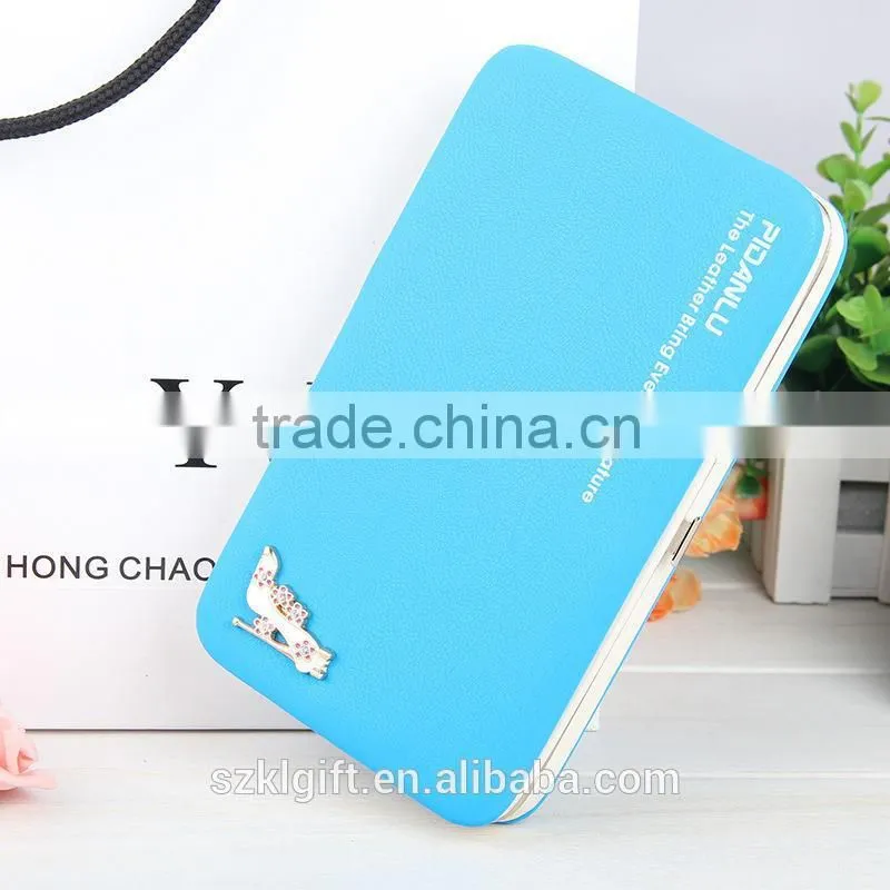 High quality wallet for ladies famous brand ladies wallet womens billfold wallet