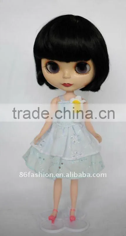Vinyl baby dolls made of plastic material