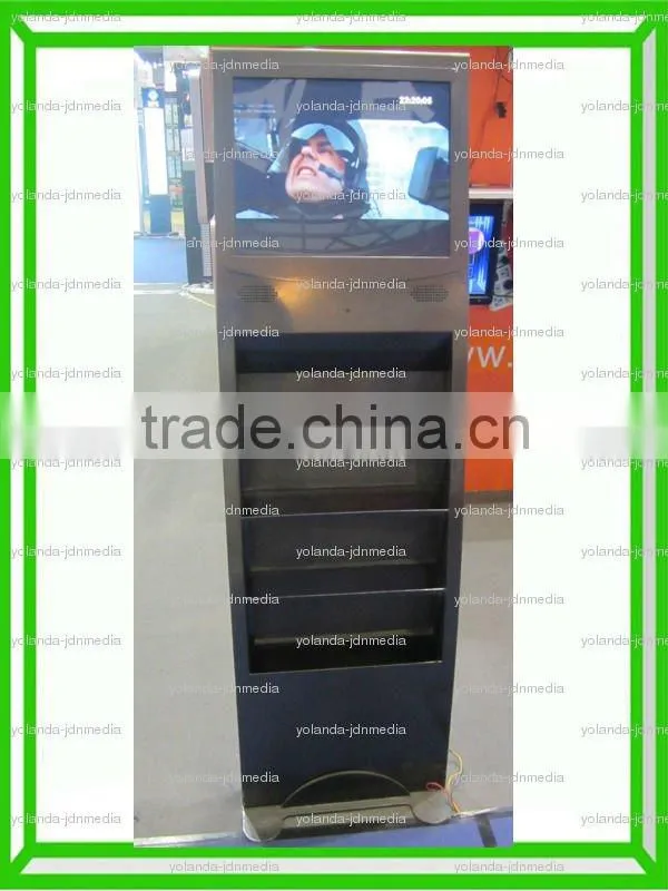 19" Black Folder Standing digital signage software