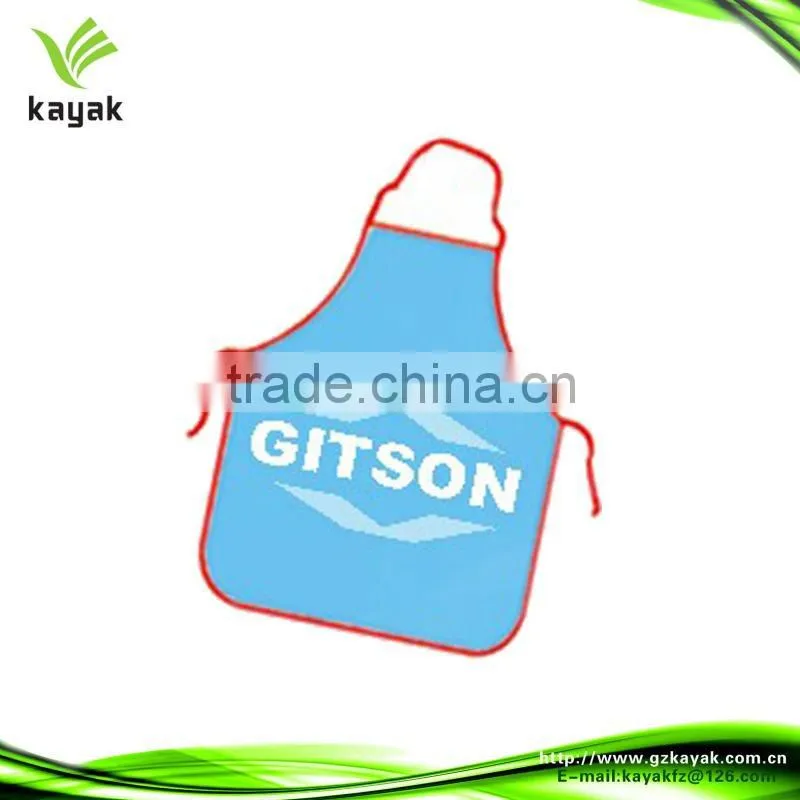 Custom cheap PVC kitchen apron waterproof