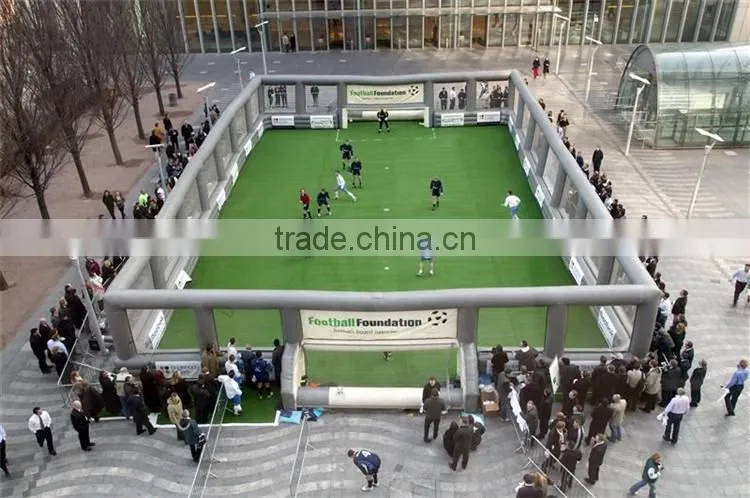 Trade Assurance Inflatable Football Picth 20x10m adults soap football field outdoor inflatable sports