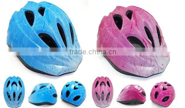 Girls children's child bike helmet COLORFUL bicycle cycle SAFETY