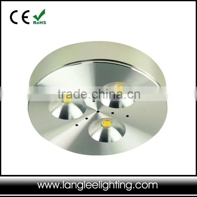 12V LED Under Cabinet Lamp 2W Round Shape