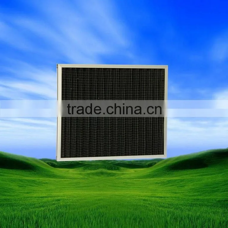 HVAC activated carbon efficiency air filter