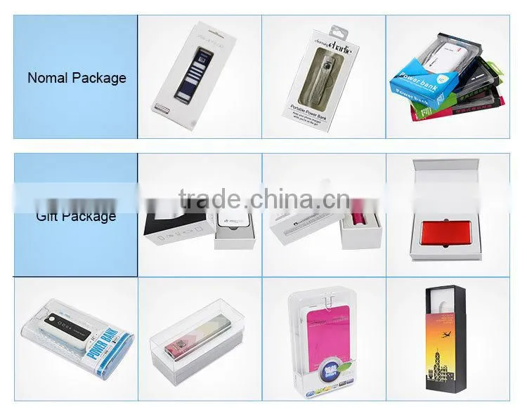 Emergency Backup Power Bank Mobile phone Power Bank 8000mAh