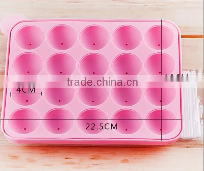 FDA & LFGB Silicone Pop cake stand 2015 New trend Hot sale Popsicle candy