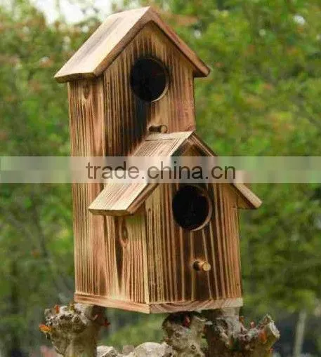 CX-YG Handmade Decorative Wooden Bird House