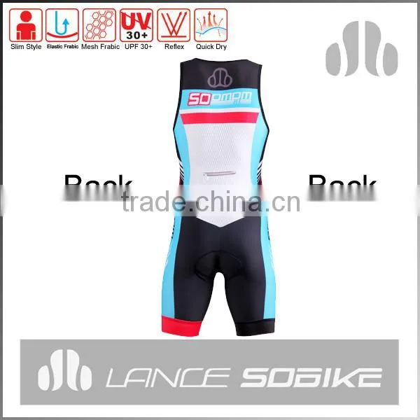 2014 new style sublimated men's tri suit