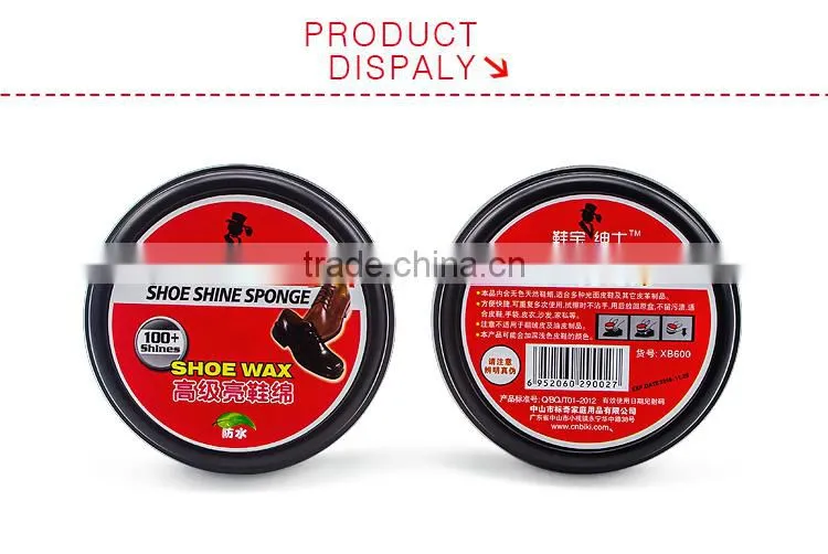 Nourishing and protecting two faces instant shoe shiners
