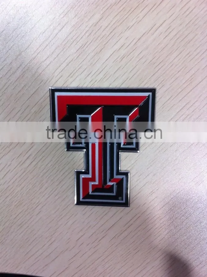 engraved metal aluminum sticker label