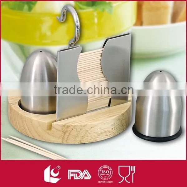 Home decorative storage personalized salt and pepper shaker
