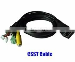 RJ45 Female to RJ45 Male DC Powe Female CCTV POE Cable for IP Camera