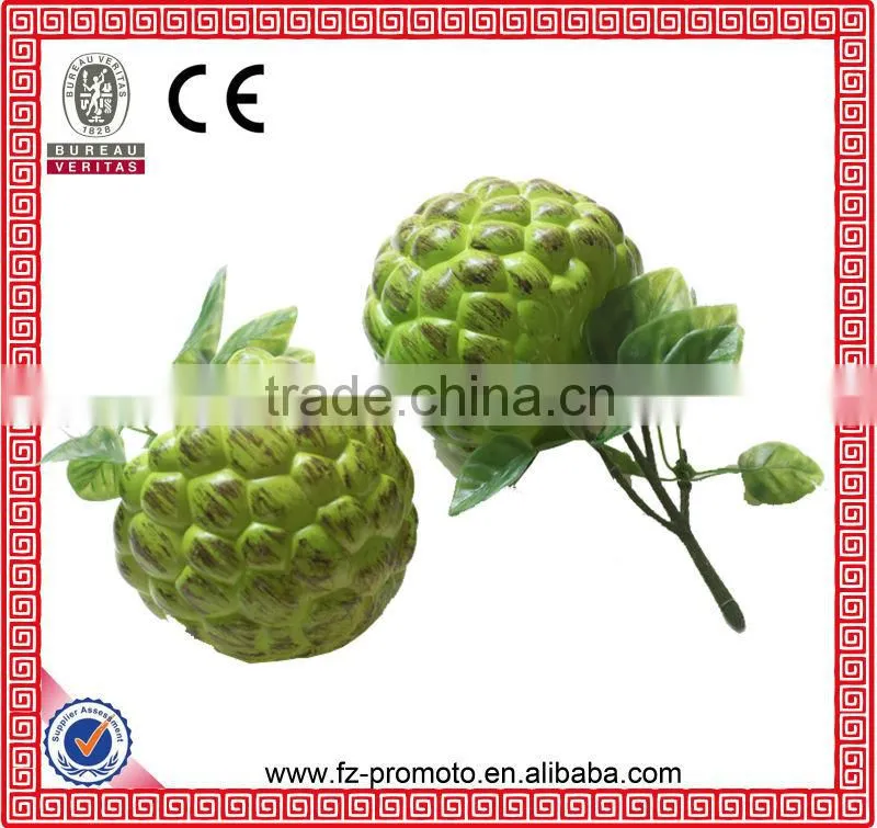 decorative fake custard fruit artificial fruit