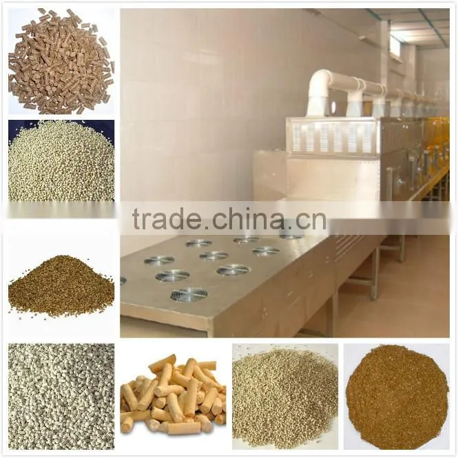 China new product drying machine for animal feed | microwave feed drying machine