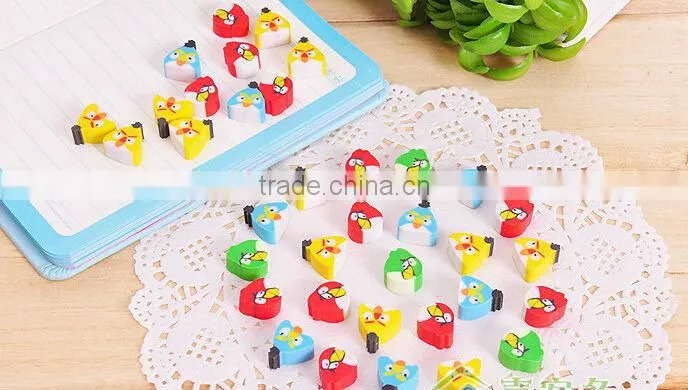 Promotional Gift Food & Fruit & Animal Shape Puzzle Pencil Eraser