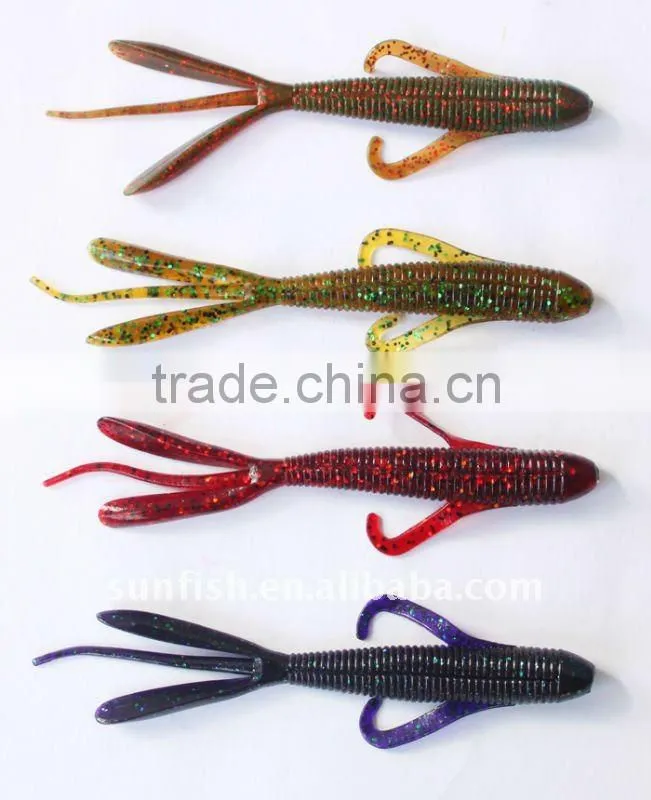 soft fishing lure with salt,freshwater soft lure G03B