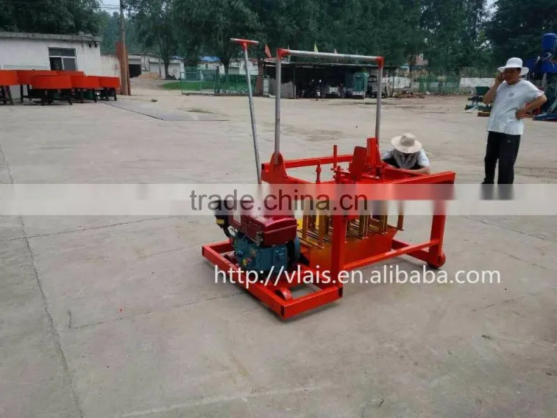 Diesel engine brick machine QM 4-45 concrete block making machine