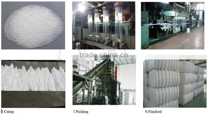High Tenacity PP Staple fiber for non-woven fabrics