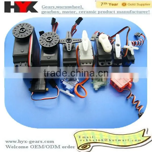 shenzhen rc 8g/9g/12g/16g digital plastic gear servo