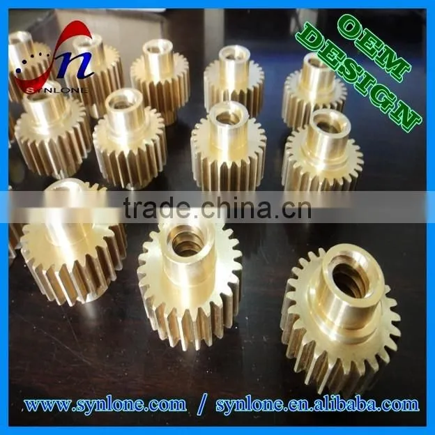 Best selling small filling machine brass worm gear