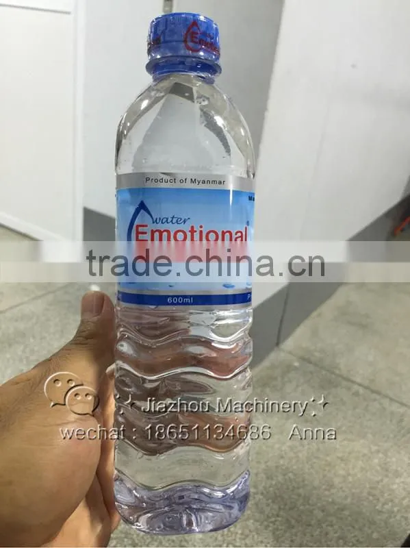 Bottle Neck and Body Both Sides Shrink Sleeve Labeling Machine
