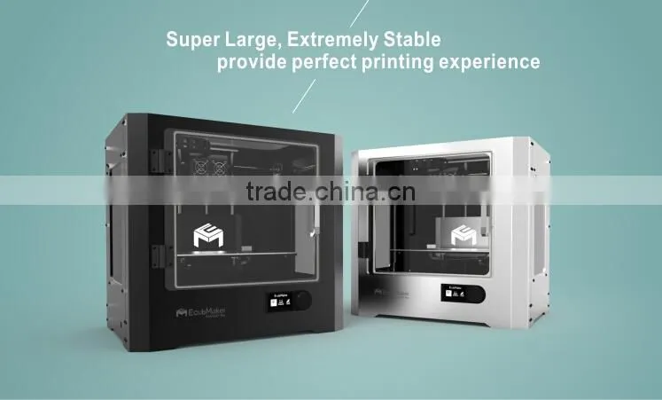Big 3d printer EcubMaker 3d Printer Machine Black/Silver 3D Metal Printer For Sale