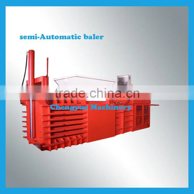 cardboard baling press machine PET bottles Baling Machine