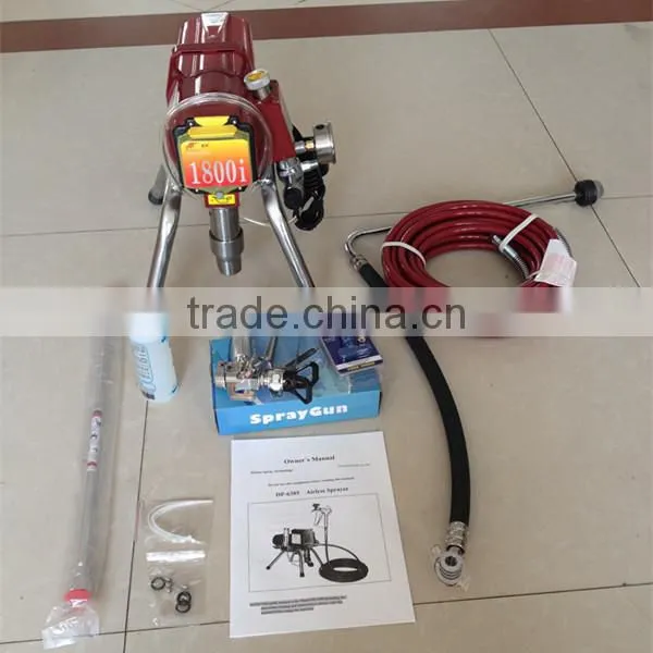 Piston type airless paint sprayer with promotion price