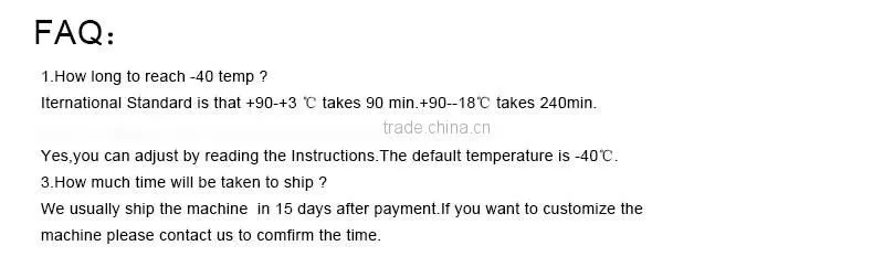China Small IQF Freezing Equipment Freezers