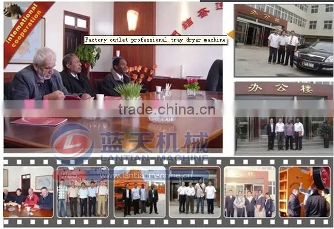 Factory Outlet Tray Dryer Machine for Wet Coal