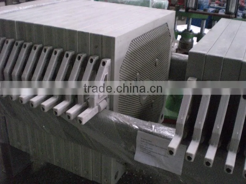 High pressure recessed PP membrane filter plate
