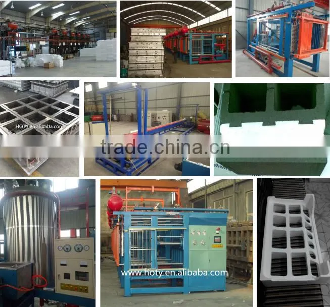 polystyrene foam fish box making machine