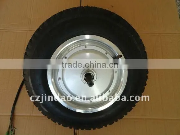 Electrical wheelbarrow brushless hub motor