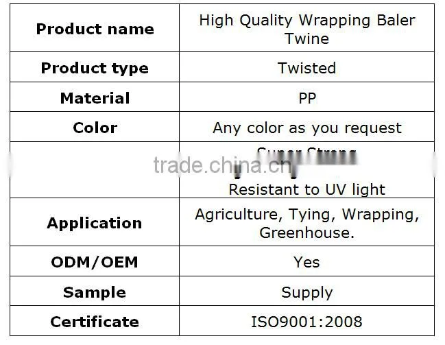 PP Twine / Baler twine