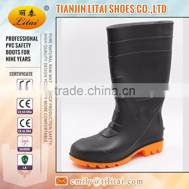 PVC Work Boots Wellington Gumboots PVC Safety Gumboots