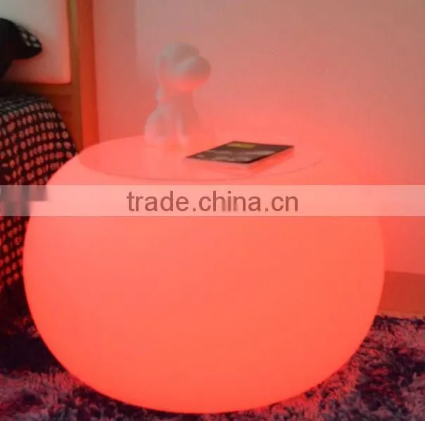 Multi color change decorative led night club table