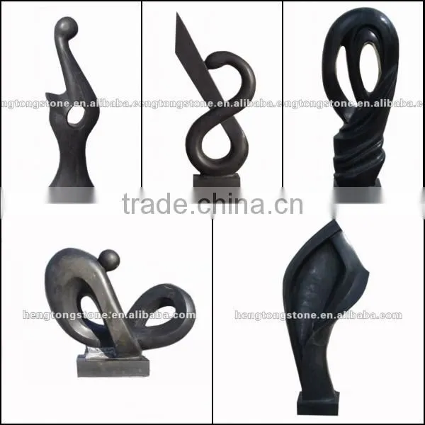White Marble Stone Abstract Statue Carving