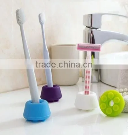 CY180 Multi-purpose sucker Cute Toothbrush Holder
