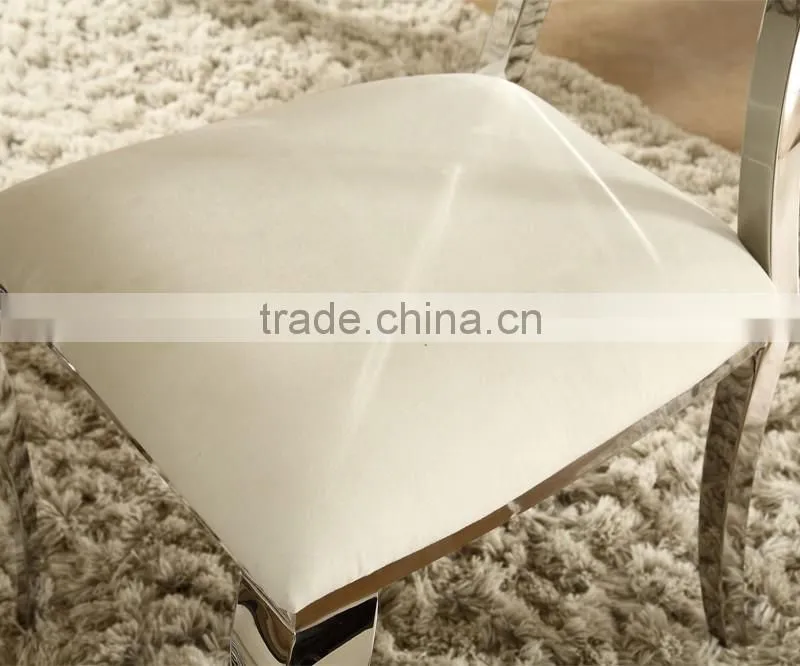 Modern design stainless steeel dining chair home furniture