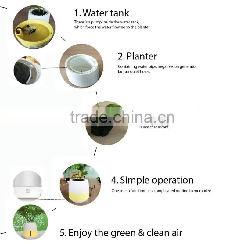 smart home automation system air purifier for home with oxygen generator