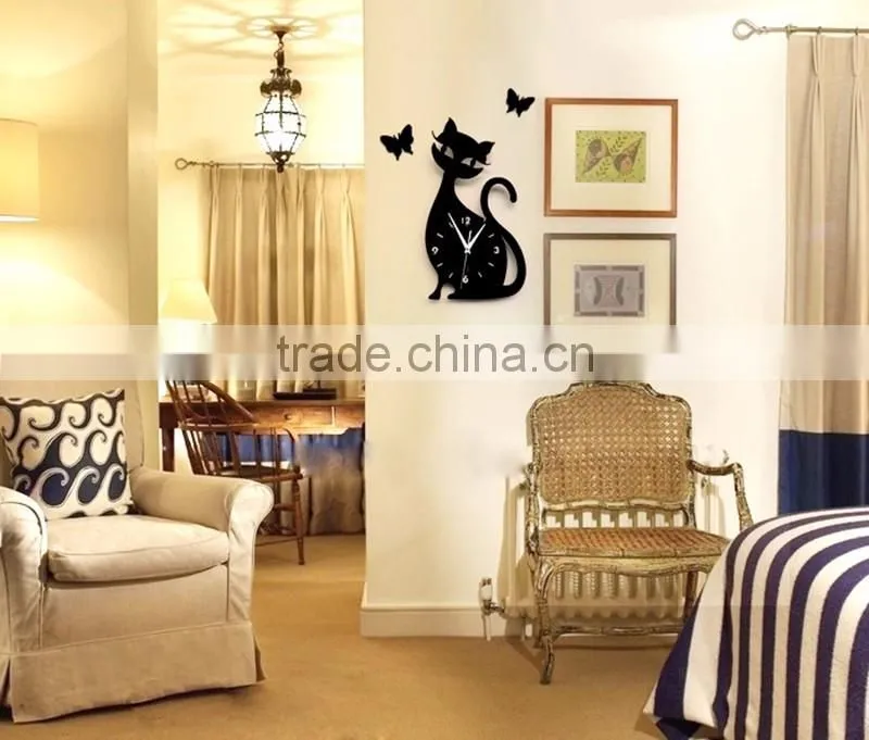 Manufacturer of wall clock modern design wall clock home decorative digital clock themes