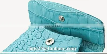 Sexy small clip/sexy crocodile cute leather purse/leather coin bag